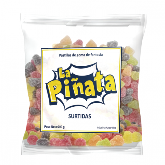 Gomitas La Piñata Surtidas 700 gr