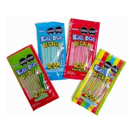 Regaliz Bull Dog 75 gr