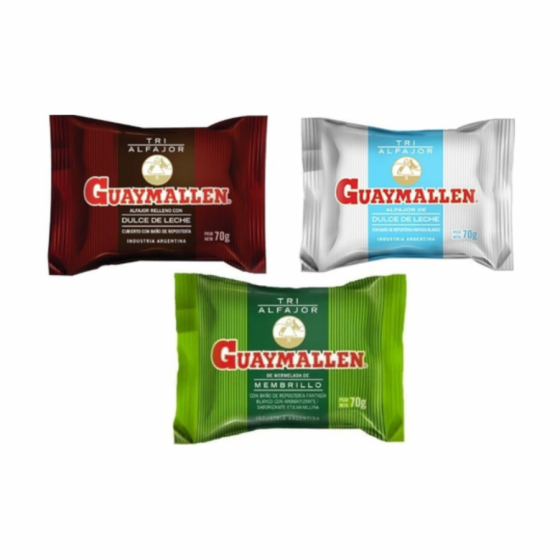 Alfajor Triple Guaymallen 70 gr