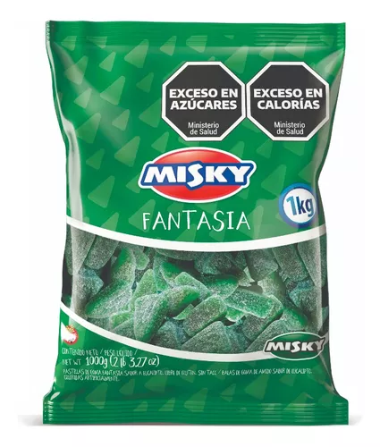 Gomitas Misky Eucaliptus 1000 gr