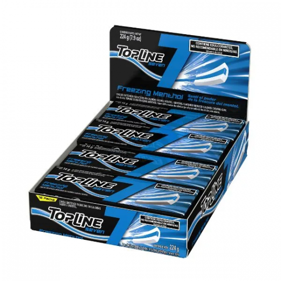 Chicles Topline 7 14 gr
