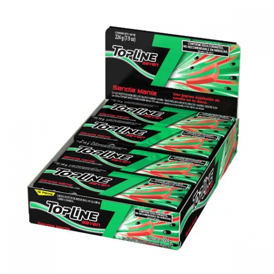 Chicles Topline 7 14 gr