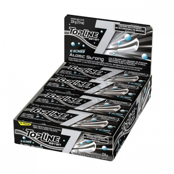 Chicles Topline 7 14 gr