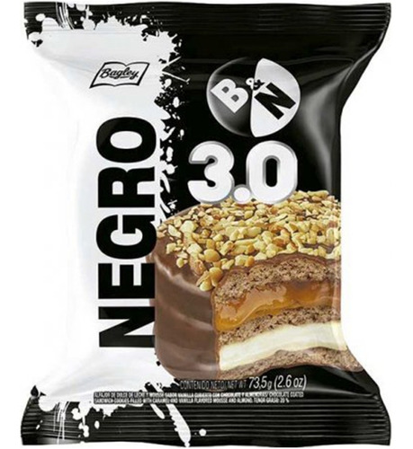 Alfajor Bagley 3 73.5 gr