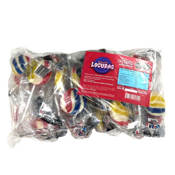 Bolsa Paletín Locuras 500 gr (30u)
