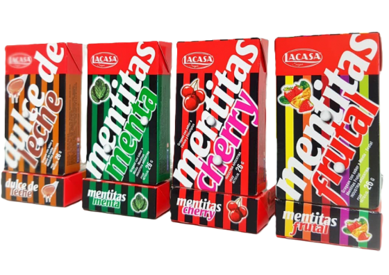 Pastillas Mentitas 26 gr