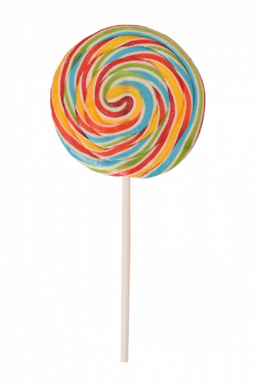 Paletas Locuras Multicolor Grande (12u)