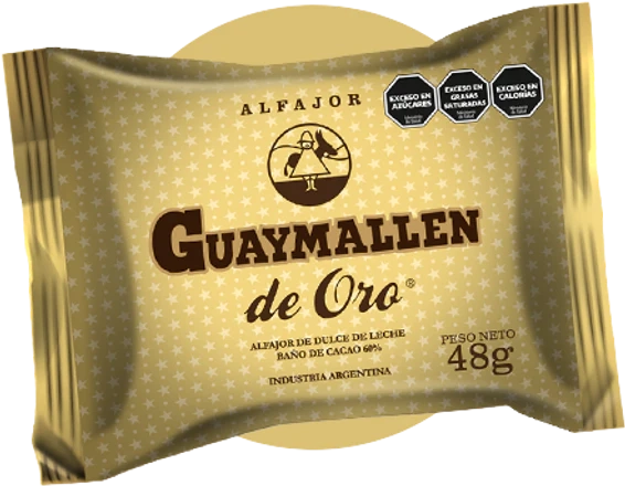 Alfajor Guaymallen Oro 48 gr