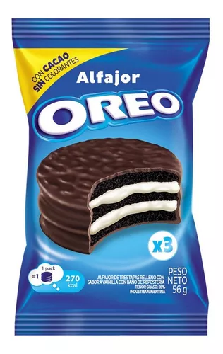 Alfajor Oreo Triple 56 gr