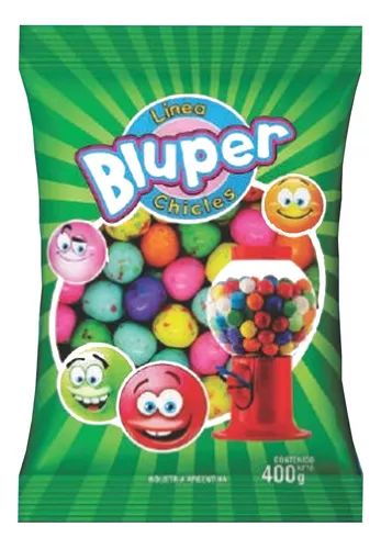 Bolsa Chicle Huevito Bluper 400 gr
