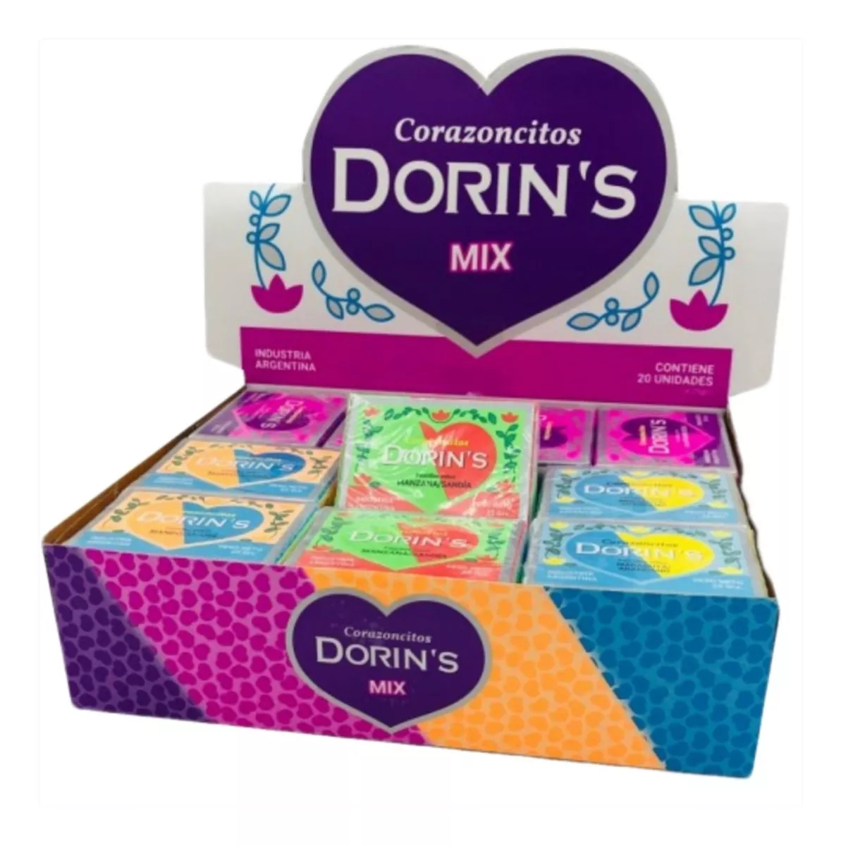 Pastillas Dorins Mix 25 gr