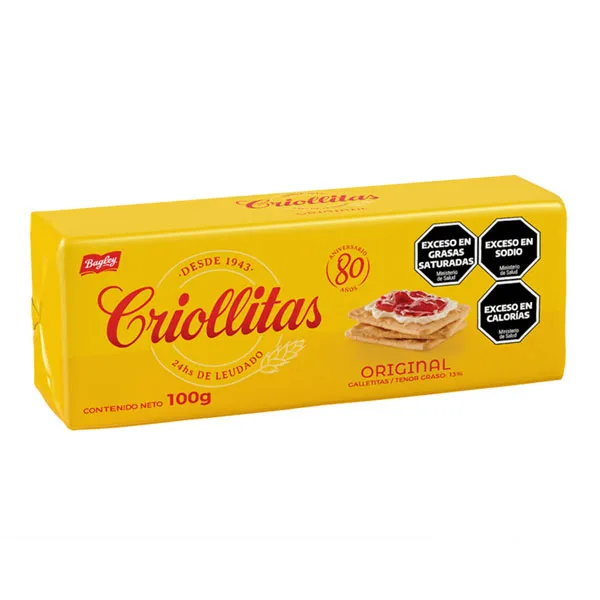 Galletitas Criollitas 100 gr