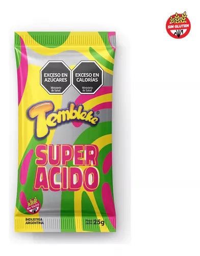 Gelatina Super Acido Tembleke 25 gr