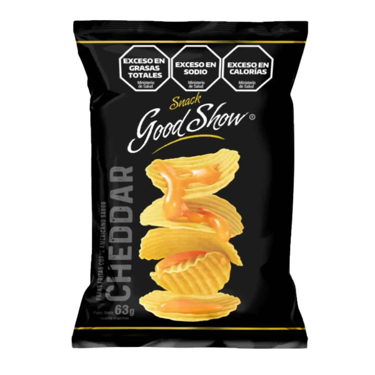 Papas Fritas Cheddar Good Show 63 gr